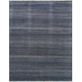 thumbnail image 1 of Pasargad Home Transitiona Collection Hand-Kontted Silk & Wool Area Rug, Navy & Light Blue - 3 ft. 2 in. x 5 ft. 2 in., 1 of 3
