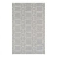 thumbnail image 1 of Pasargad Home Transitional 6' x 9' Hand-Tufted Varicose Silk and Wool Silver/Beige Rug - All Ages, Indoors, 1 of 2