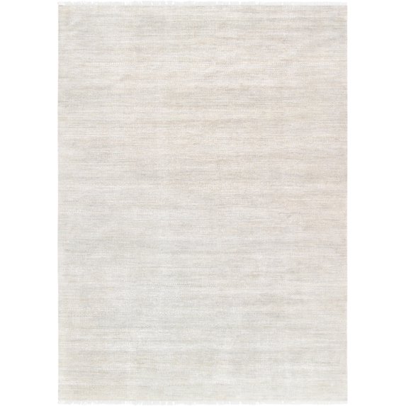 Pasargad Home Transitional Collection Hand-Knotted Silk & Wool Area Rug- 9' 11" X 13' 9"