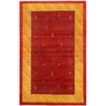 thumbnail image 1 of Pasargad Home Tribal Collection Hand-Knotted Wool Area Rug  4' 0" X 5' 5", 1 of 2
