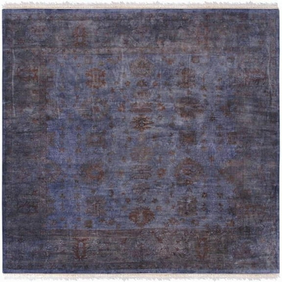 Pasargad Home Turkish Lahore Hand-Knotted Wool Area Rug 11'11" X 12' 4"