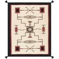thumbnail image 1 of Pasargad Home Tuscany Collection Reversible Wool Ivory Area Rug- 5' 2'' X 7' 0'', 1 of 6
