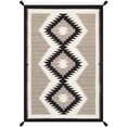 thumbnail image 1 of Pasargad Home PNT-318 4x6 Tuscany Collection Reversible Wool Mocha Area Rug- 4' 0'' X 5'11'', 1 of 2