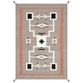 thumbnail image 1 of Pasargad Home Tuscany Collection Reversible Wool Mocha Area Rug- 4' 1'' X 5'11'', 1 of 2