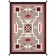thumbnail image 1 of Pasargad Home Tuscany Collection Reversible Wool Mocha Area Rug- 4'10'' X 7' 0'', 1 of 5
