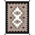 thumbnail image 1 of Pasargad Home PNT-295 5x7 Tuscany Collection Reversible Wool Mocha Area Rug- 5' 3'' X 7' 0'', 1 of 5