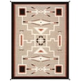 thumbnail image 1 of Pasargad Home Tuscany Collection Reversible Wool Mocha Area Rug- 8'11'' X 12' 0'', 1 of 5