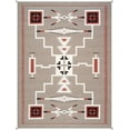 thumbnail image 1 of Pasargad Home PNT-309 9x12 Tuscany Collection Reversible Wool Mocha Area Rug- 9' 0'' X 12' 1'', 1 of 2