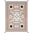 thumbnail image 1 of Pasargad Home  Tuscany Collection Reversible Wool Mocha Area Rug, 1 of 1