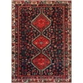 thumbnail image 1 of Pasargad Home Vintage Azerbaijan Multi Lamb's Wool Area Rug  5' 3" X 7' 5", 1 of 3