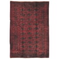thumbnail image 1 of Pasargad Home Vintage Azerbaijan Red Lamb's Wool Area Rug  4' 5" X 6' 4", 1 of 3