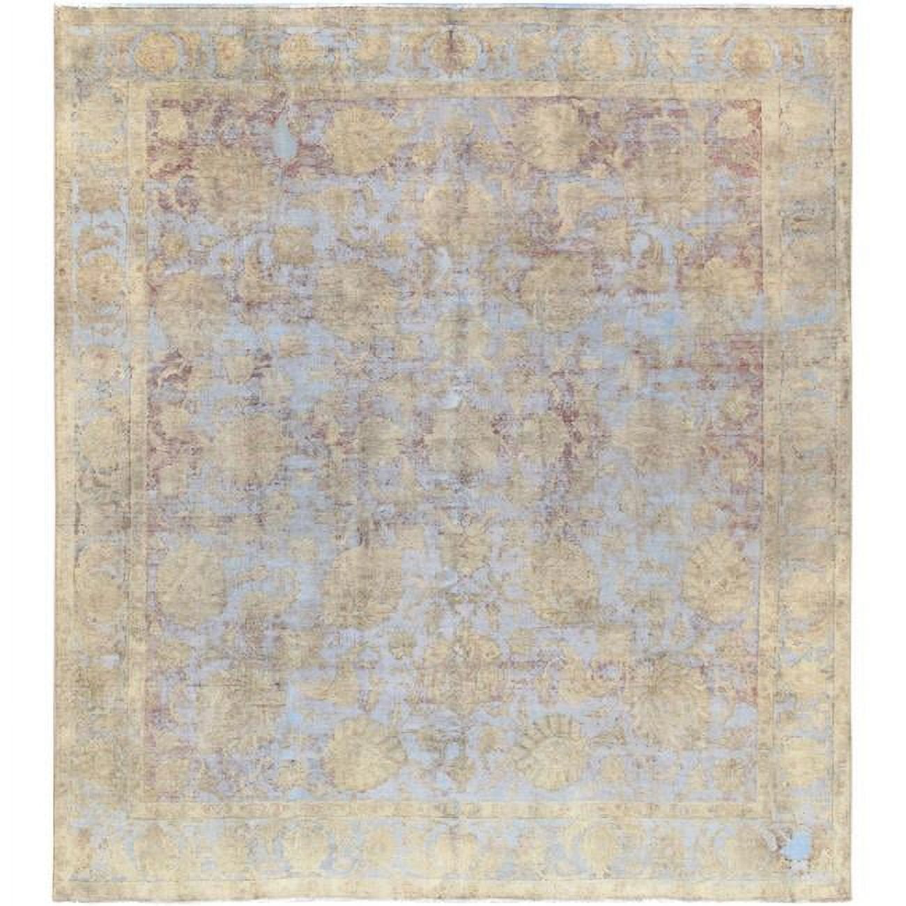 Pasargad Home Vintage Lahore Collection Blue Wool Area Rug - Walmart.com