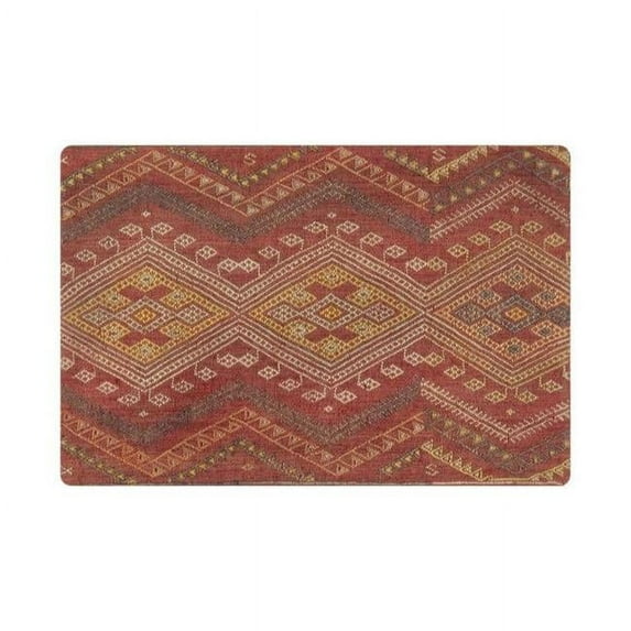 Pasargad Home Vintage 15" x 24" Lamb's Wool Turkish Accent Pillow Cover in Red