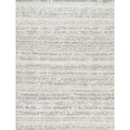 Pasargad Home Vogue 6' x 9' Hand-Knotted Silver Wool Area Rug, For Indoor Space and all Age of Group