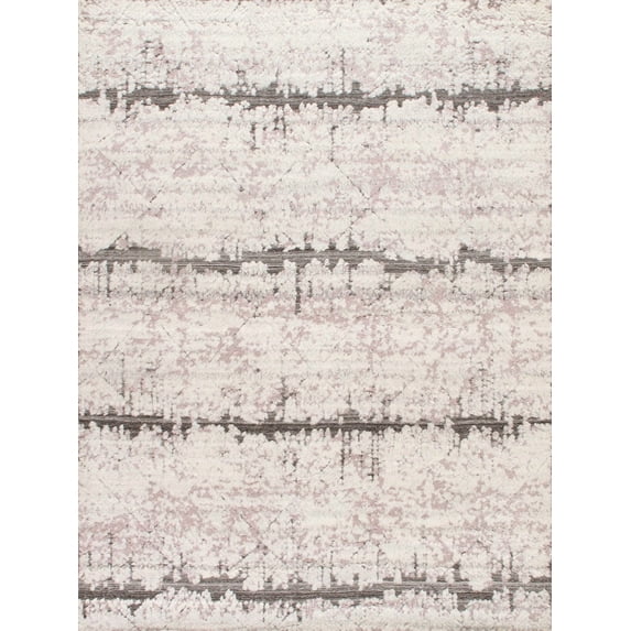 Pasargad Home Vogue 9' x 12' Hand-Knotted Ivory/Grey Wool Area Rug, For Indoor Space and all Age of Group