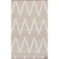 thumbnail image 1 of Pasargad PLW-04 8x10 8 x 10 ft. Simplicity Collection Hand - Woven Cotton Area Rug, Beige, 1 of 5
