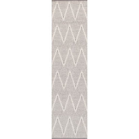 Pasargad Simplicity Hand-Woven Cotton Gray Area Rug