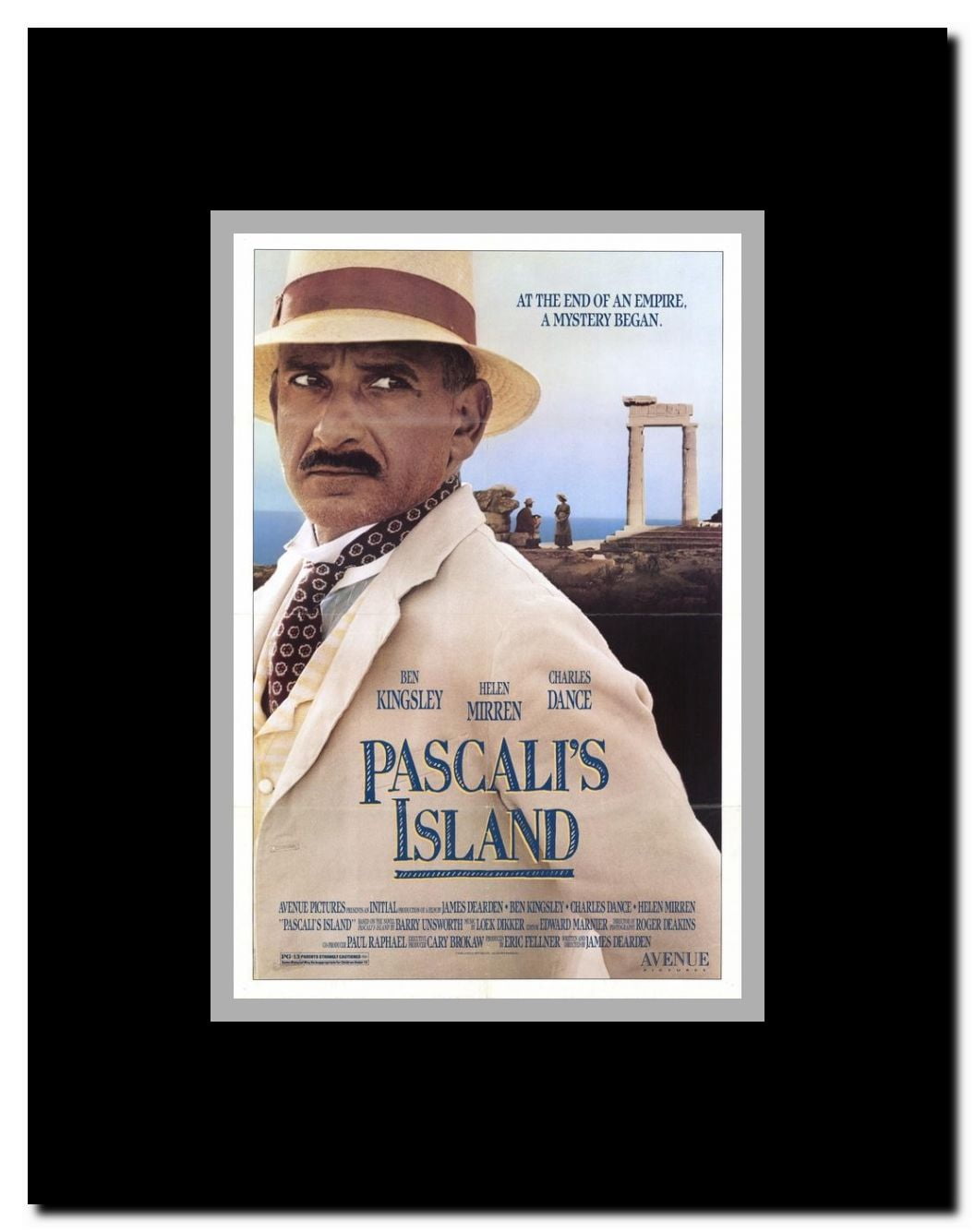 Pascali's Island Framed Movie Poster