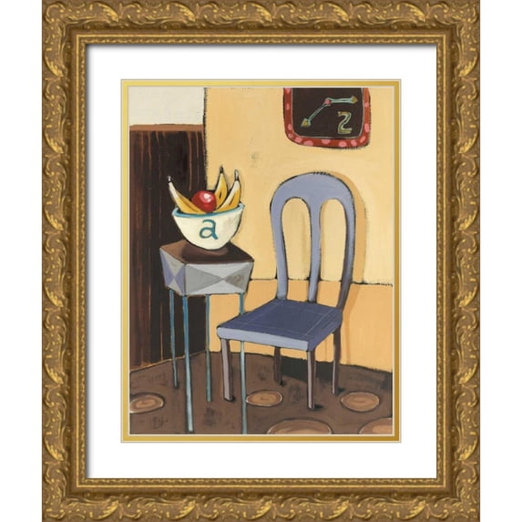 Paschal, Irene 15x18 Gold Ornate Wood Framed with Double Matting Museum Art Print Titled - Divine Design II