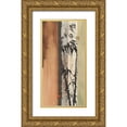 thumbnail image 1 of Paschke, Chris 11x18 Gold Ornate Wood Framed with Double Matting Museum Art Print Titled - Walnut Panel I, 1 of 4