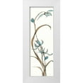 thumbnail image 1 of Paschke, Chris 11x24 White Modern Wood Framed Museum Art Print Titled - Spring Orchids II on White, 1 of 4