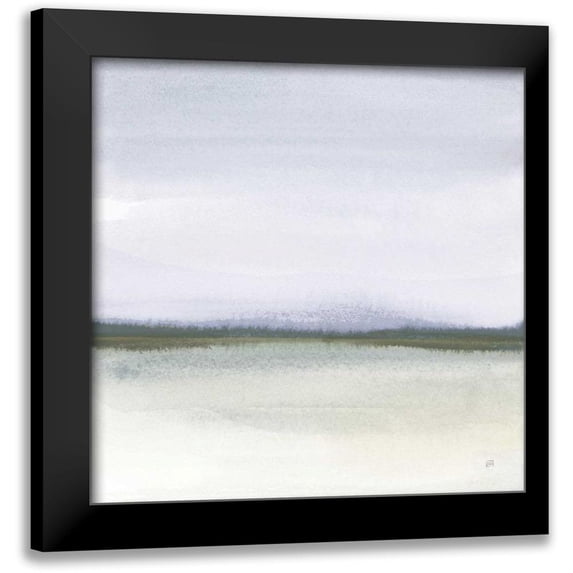 Paschke, Chris 12x12 Black Modern Framed Museum Art Print Titled - Cool Flatland II