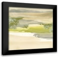 thumbnail image 1 of Paschke, Chris 12x12 Black Modern Framed Museum Art Print Titled - Grey Stone II, 1 of 5