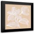 thumbnail image 1 of Paschke, Chris 12x12 Black Modern Framed Museum Art Print Titled - Poppy I, 1 of 5