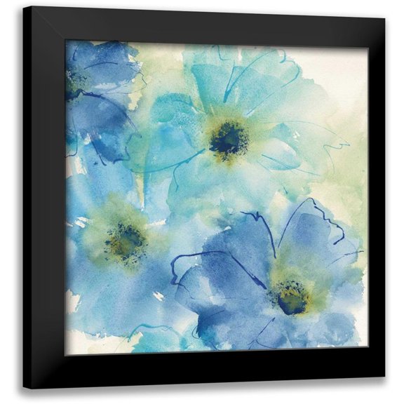 Paschke, Chris 12x12 Black Modern Framed Museum Art Print Titled - Seashell Cosmos II