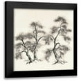 thumbnail image 1 of Paschke, Chris 12x12 Black Modern Framed Museum Art Print Titled - Sumi Tree III, 1 of 5