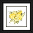 thumbnail image 1 of Paschke, Chris 12x12 Black Ornate Wood Framed with Double Matting Museum Art Print Titled - Lemon Still Life IV, 1 of 4