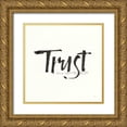 thumbnail image 1 of Paschke, Chris 12x12 Gold Ornate Wood Framed with Double Matting Museum Art Print Titled - Daily Saying VII, 1 of 4