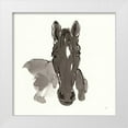thumbnail image 1 of Paschke, Chris 12x12 White Modern Wood Framed Museum Art Print Titled - Horse Portrait IV, 1 of 4