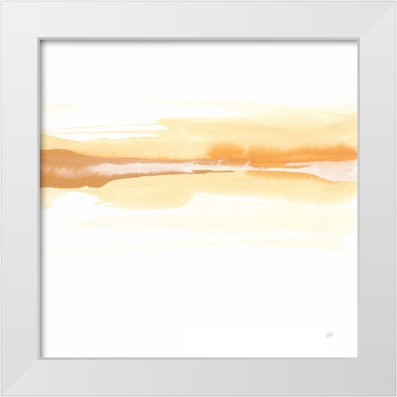 Paschke, Chris 12x12 White Modern Wood Framed Museum Art Print Titled - Tint Turmeric I