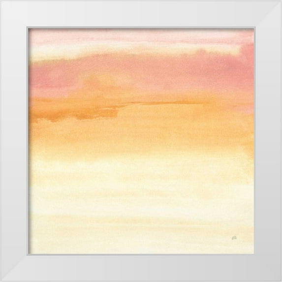 Paschke, Chris 12x12 White Modern Wood Framed Museum Art Print Titled - Turmeric and Sand I