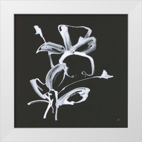 Paschke, Chris 12x12 White Modern Wood Framed Museum Art Print Titled - Wildflowers II