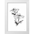 thumbnail image 1 of Paschke, Chris 13x18 White Modern Wood Framed Museum Art Print Titled - Line Echinacea II, 1 of 4