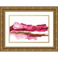 thumbnail image 1 of Paschke, Chris 14x11 Gold Ornate Wood Framed with Double Matting Museum Art Print Titled - Coastal Ink VI, 1 of 4