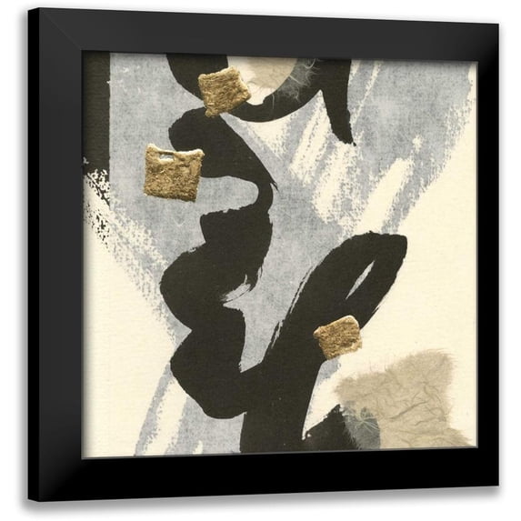 Paschke, Chris 15x15 Black Modern Framed Museum Art Print Titled - Collage V
