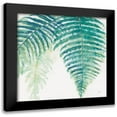 thumbnail image 1 of Paschke, Chris 15x15 Black Modern Framed Museum Art Print Titled - Ferns III Square Cool, 1 of 5