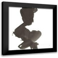 thumbnail image 1 of Paschke, Chris 15x15 Black Modern Framed Museum Art Print Titled - Swash II, 1 of 5