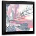 thumbnail image 1 of Paschke, Chris 15x15 Black Modern Framed Museum Art Print Titled - Whitewashed Blush I, 1 of 5