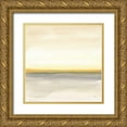 thumbnail image 1 of Paschke, Chris 15x15 Gold Ornate Wood Framed with Double Matting Museum Art Print Titled - Flatland I, 1 of 4
