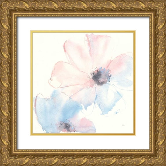 Paschke, Chris 15x15 Gold Ornate Wood Framed with Double Matting Museum Art Print Titled - Parfait Cosmos I