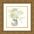 thumbnail image 1 of Paschke, Chris 15x15 Gold Ornate Wood Framed with Double Matting Museum Art Print Titled - Plant Blossom I, 1 of 4