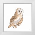 thumbnail image 1 of Paschke, Chris 15x15 White Modern Wood Framed Museum Art Print Titled - Barn Owl IV, 1 of 4