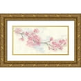 thumbnail image 1 of Paschke, Chris 18x11 Gold Ornate Wood Framed with Double Matting Museum Art Print Titled - Cherry Blossom II, 1 of 4