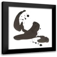 thumbnail image 1 of Paschke, Chris 20x20 Black Modern Framed Museum Art Print Titled - Ink Drops I, 1 of 5