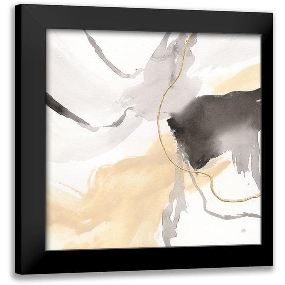 Paschke, Chris 20x20 Black Modern Framed Museum Art Print Titled - Natural Ebony III