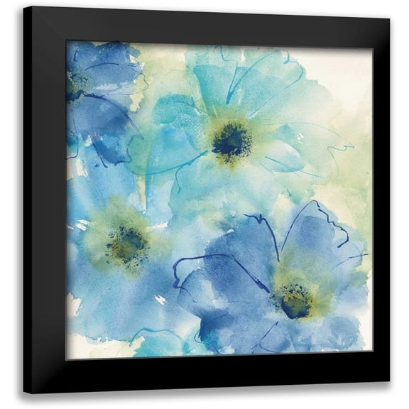 Paschke, Chris 20x20 Black Modern Framed Museum Art Print Titled - Seashell Cosmos II